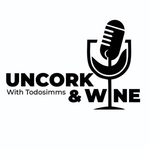 Uncork and Wine Podcast logo